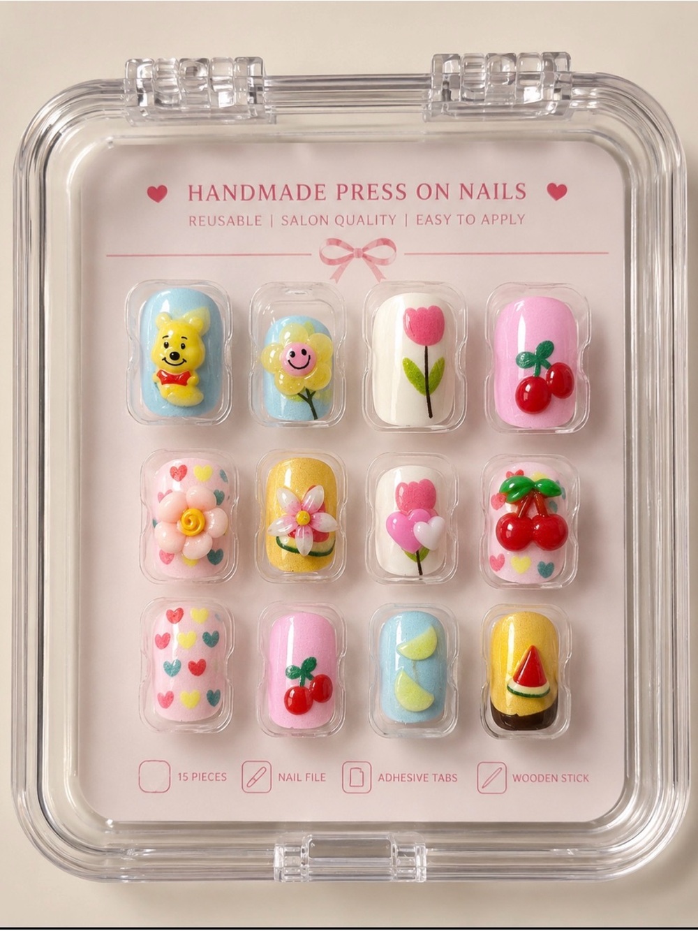 Home Made- press on nails